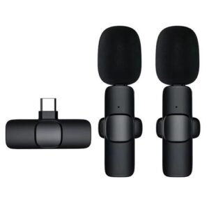 K9 wireless dual microphone compatible with type c