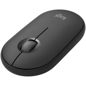 Logitech M350s Slim Bluetooth Wireless Mouse -pebble Graphite