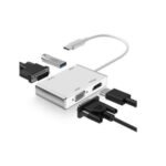 USB Type-C to VGA, DVI, HDMI & USB Adapter