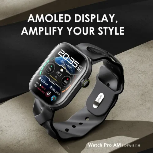 Oraimo watch pro AM OSW-811H 1.85″ - Image 2