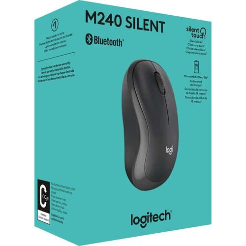 Logitech M240 Silent Bluetooth Mouse - Image 2