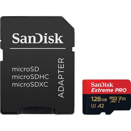 SanDisk 128GB Extreme Pro microSD Card - Image 2