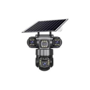 Triple Lens V380 4G Solar Camera