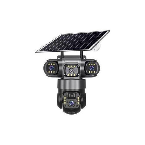 Triple Lens V380 4G Solar Camera