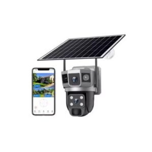 V380 Dual Lens Solar 4G Camera
