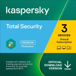 Kaspersky Total Security 3 Devices + 1 License